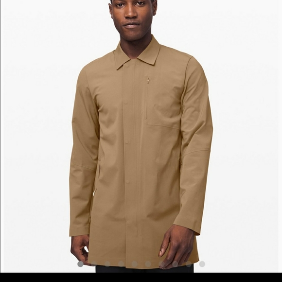 Lululemon Drivers Coat Jacket Tan Brown - Picture 2 of 7